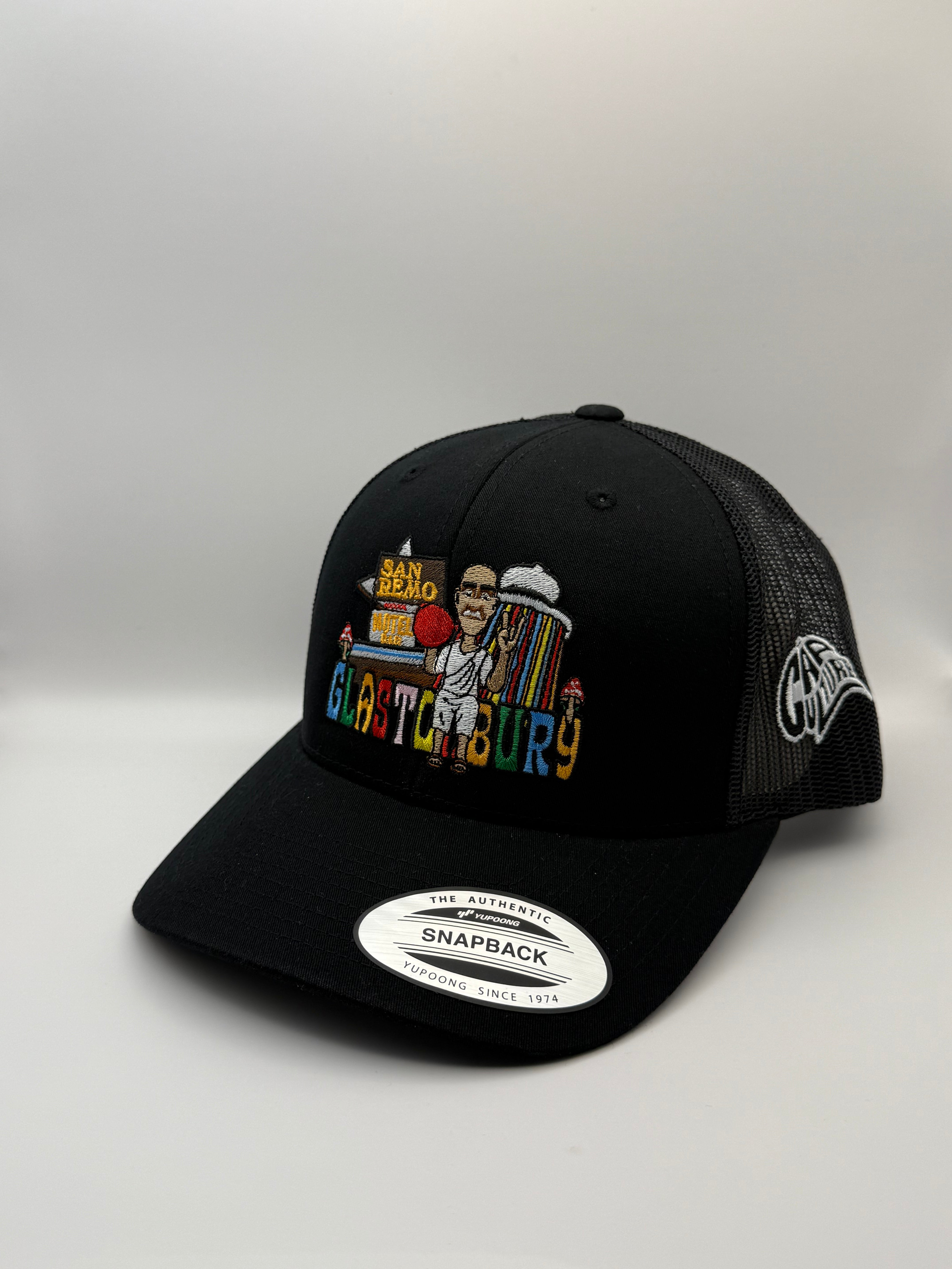 Cap Culture Animation Fella Glasto Cap - Black